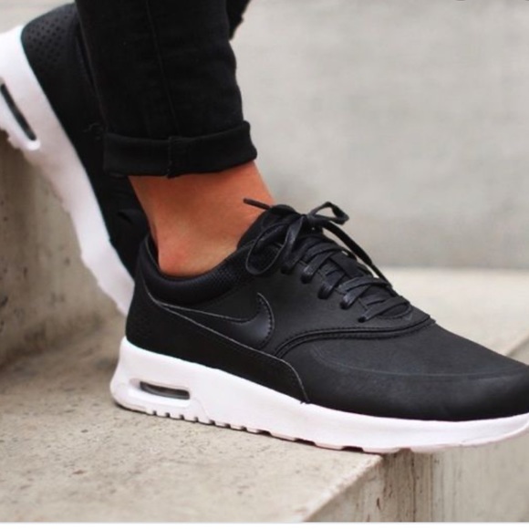 Air max thea black leather Clearance